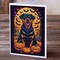 Edge Collections - 5" x 7" - Multicolor - Rottweiler Witchy Halloween Greeting Cards - 8 Pieces
